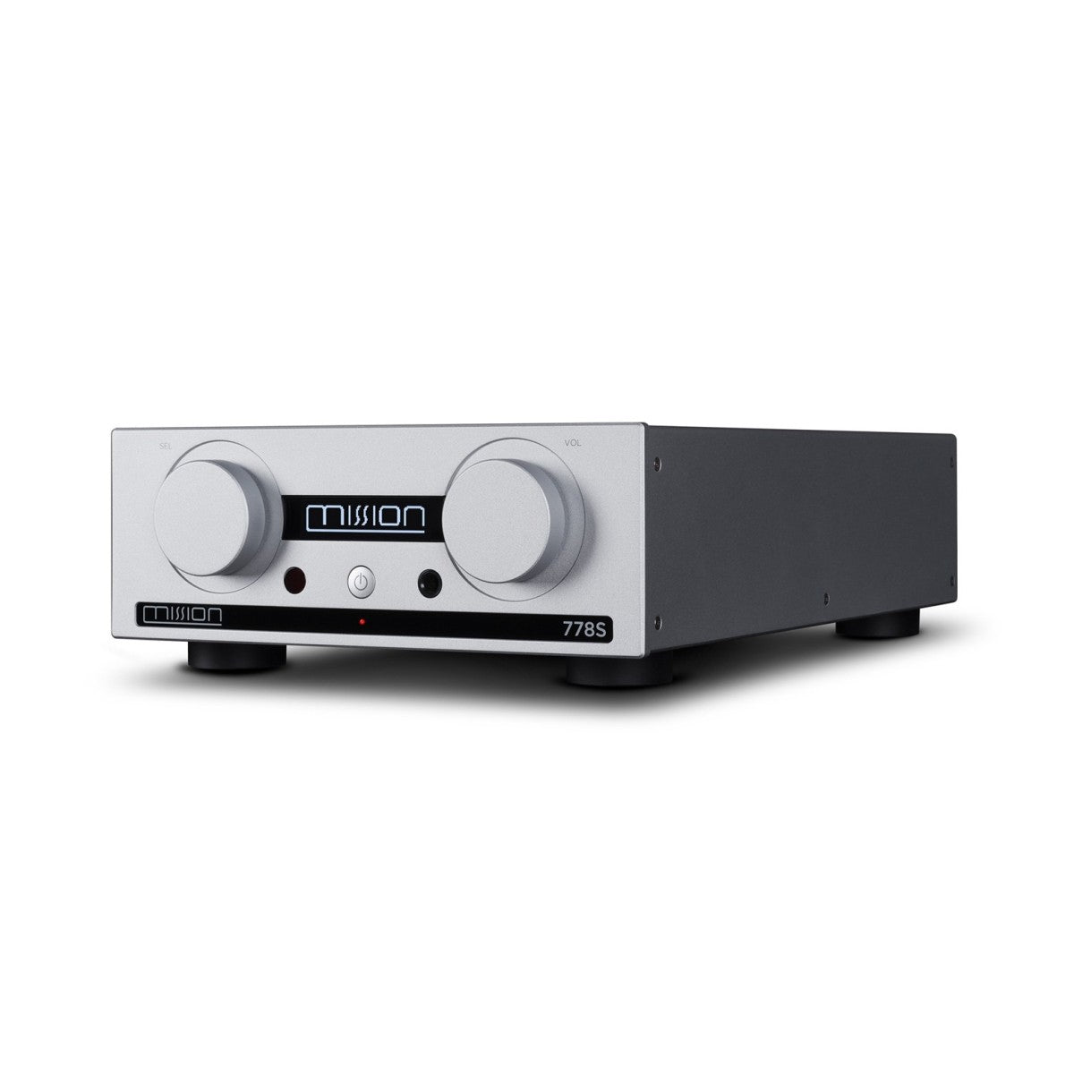 Mission 778X Stereo Amplifier with 778S Streamer and 778CDT CD Transport Bundle - Silver Silver