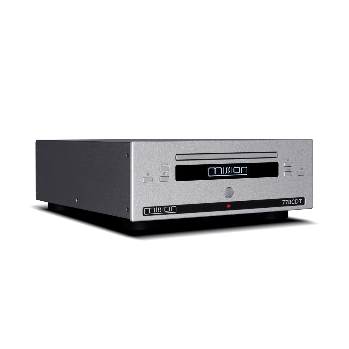 Mission 778X Stereo Amplifier with 778S Streamer and 778CDT CD Transport Bundle - Silver Silver