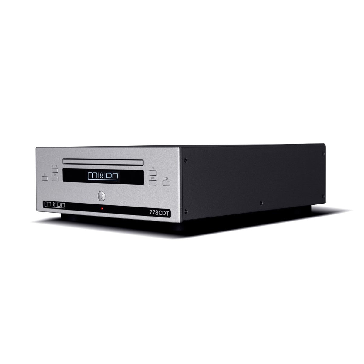 Mission 778X Stereo Amplifier with 778S Streamer and 778CDT CD Transport Bundle - Silver Silver