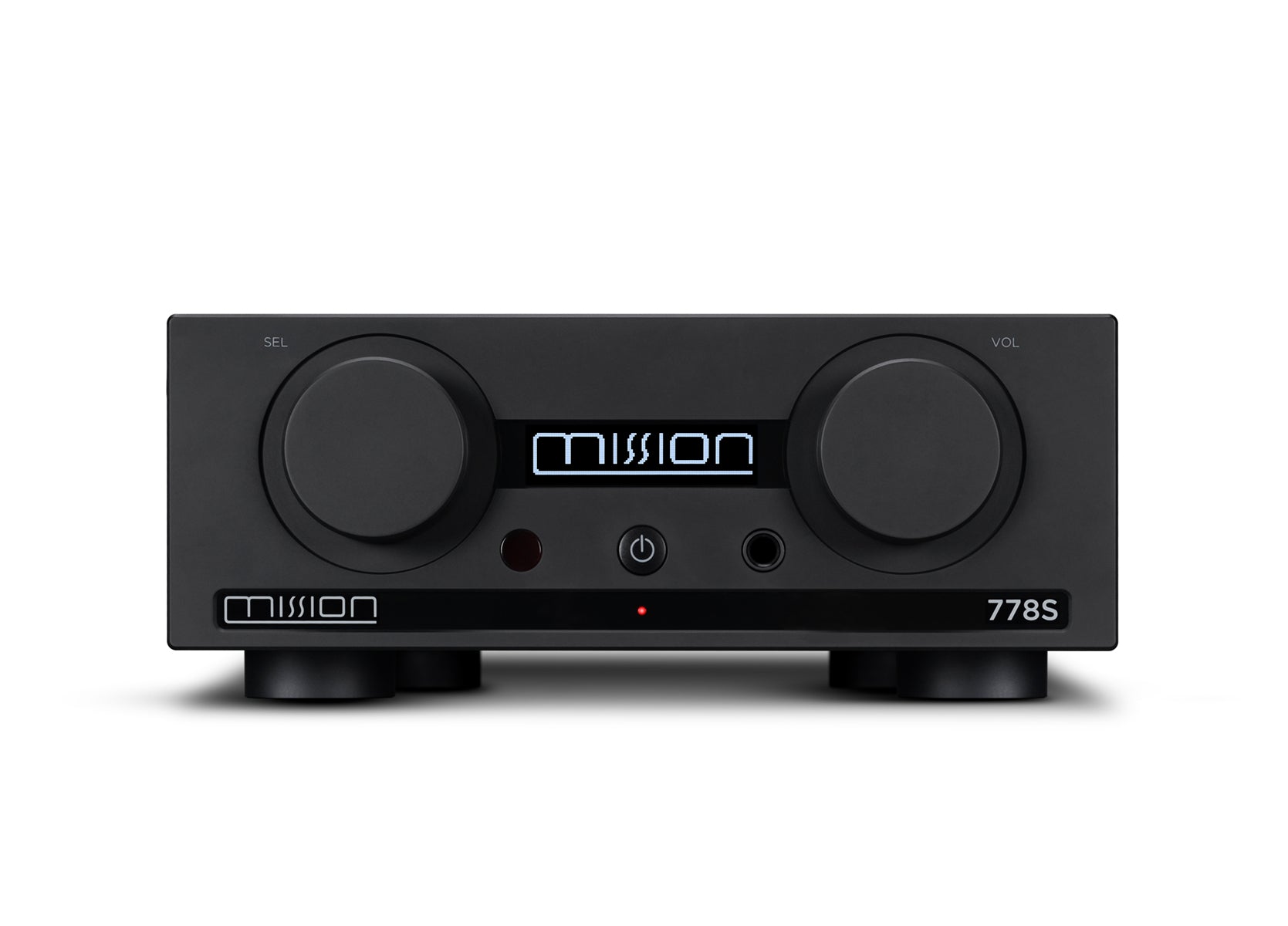 Mission 778X Stereo Amplifier with 778S Streamer Bundle - Black Black