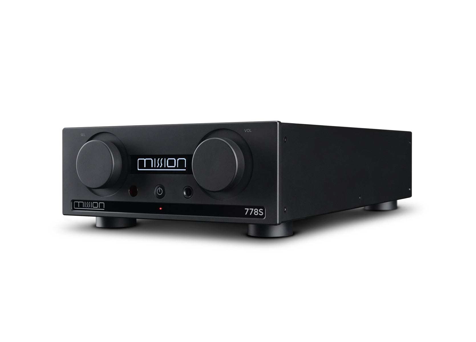 Mission 778X Stereo Amplifier with 778S Streamer Bundle - Black Black