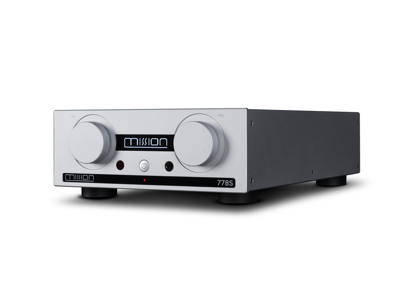 Mission 778X Stereo Amplifier with 778S Streamer HiFi Bundle - Silver Silver