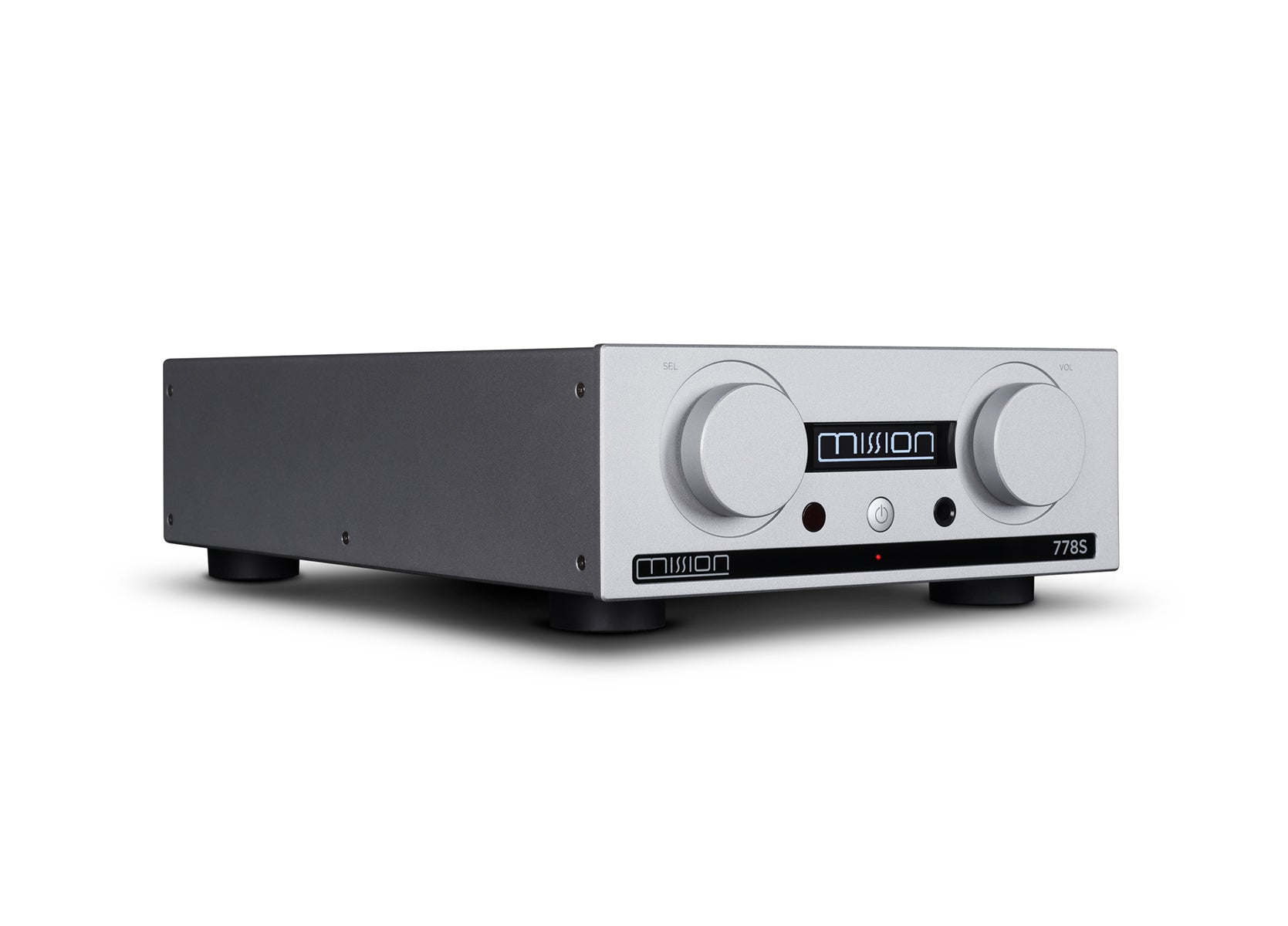 Mission 778X Stereo Amplifier with 778S Streamer HiFi Bundle - Silver Silver
