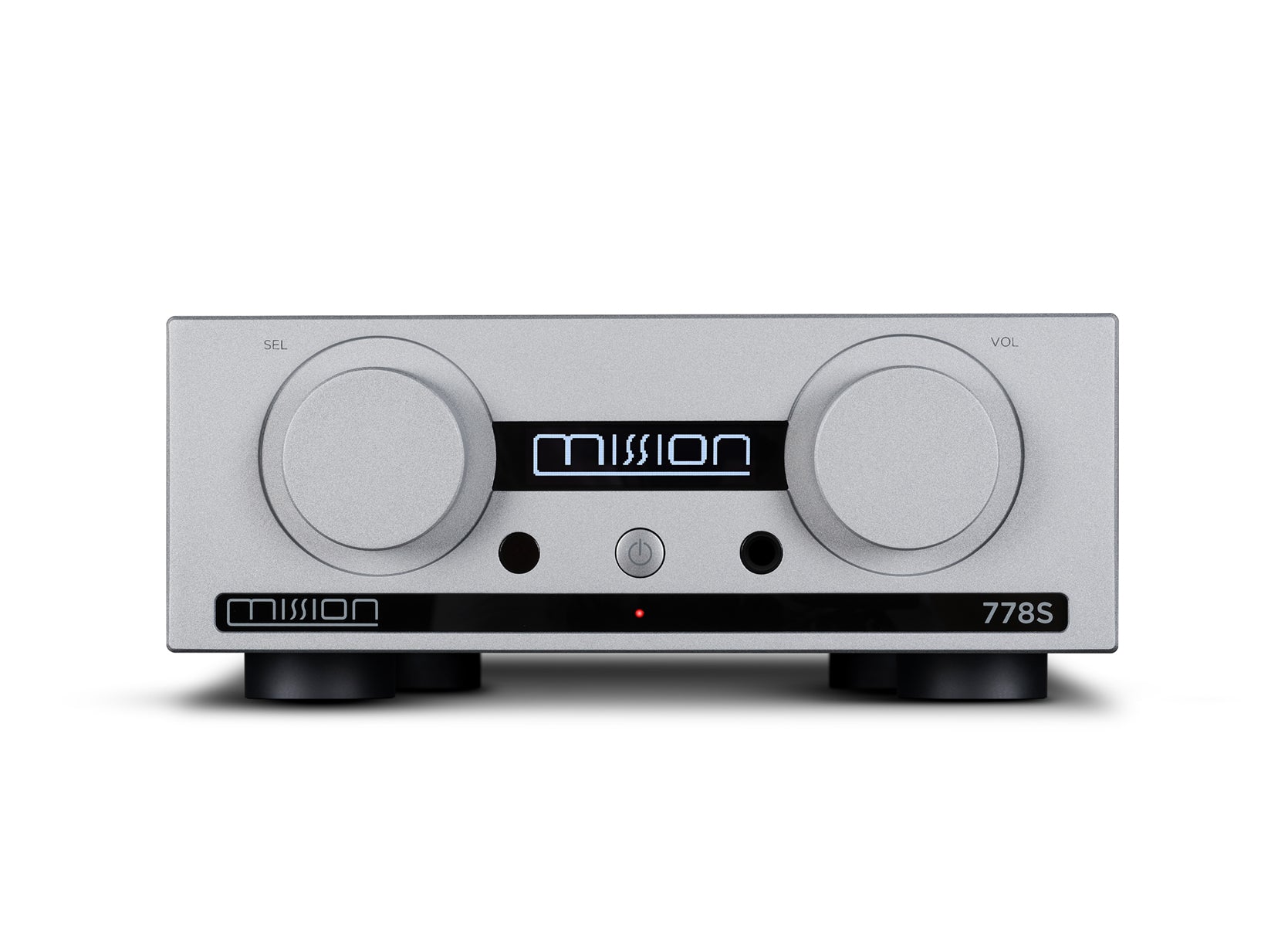 Mission 778X Stereo Amplifier with 778S Streamer HiFi Bundle - Silver Silver