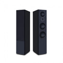 Mission LX-6 MKII Standmount Floorstanding Speakers Black Pair Black
