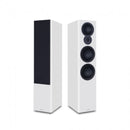 Mission LX-6 MKII Standmount Floorstanding Speakers White Pair White