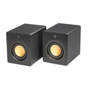 Mitchell Acoustics uStream Cube Hi-Fi Wireless Active Bookshelf Speakers Pair Black