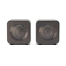 Mitchell Acoustics uStream GO Portable Active Stereo Wireless Speakers Pair - Gun Metal Grey