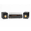Mitchell Acoustics uStream Groove Turntable & True Wireless Speakers Pair HiFi Package