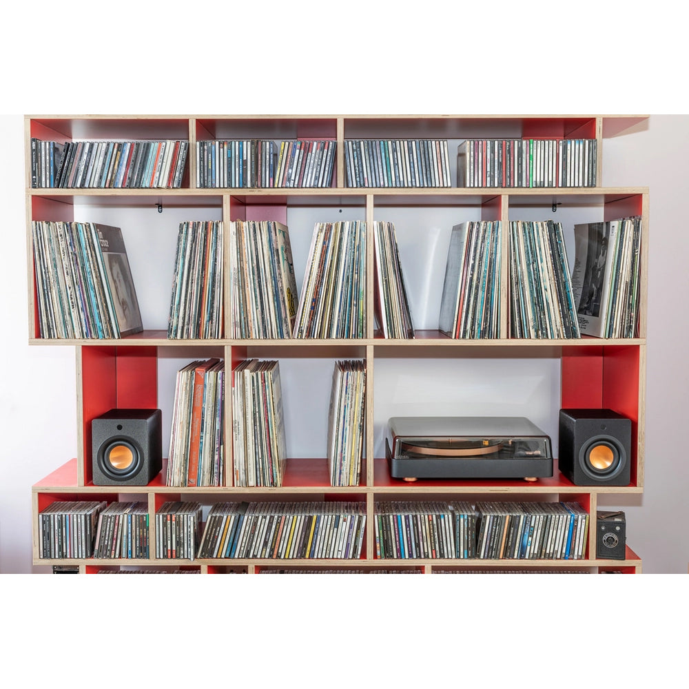 Mitchell Acoustics uStream Groove Turntable & True Wireless Speakers Pair HiFi Package