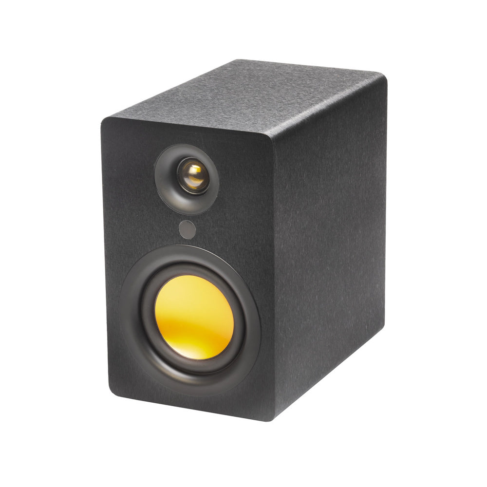 Mitchell Acoustics uStream One Active Stereo Wireless Bookshelf Speakers Pair with HDMI Black