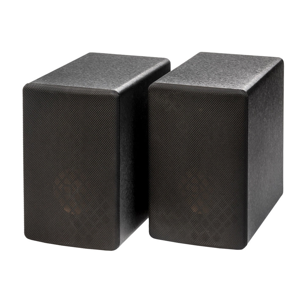 Mitchell Acoustics uStream One Active Stereo Wireless Bookshelf Speakers Pair with HDMI Black