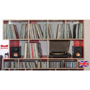 Mitchell Acoustics uStream One (MK1) True Wireless Active Bookshelf Speakers with Bluetooth Pair - Black