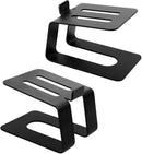 Mitchell Acoustics uStream Stand(D) Desktop Speaker Stands Pair - Black