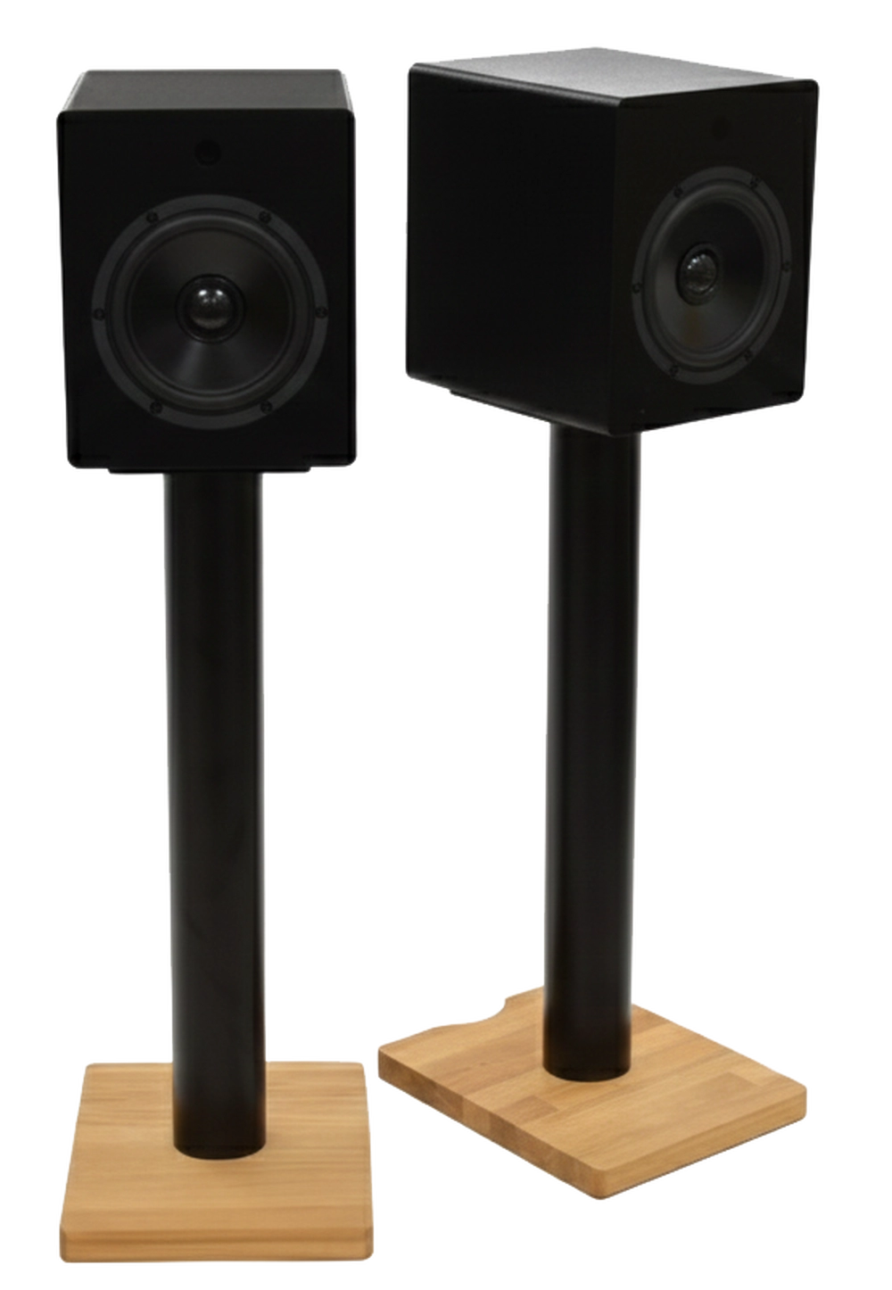 Mitchell Acoustics uStream Stand(F) Speaker Floor Stands Pair - Black