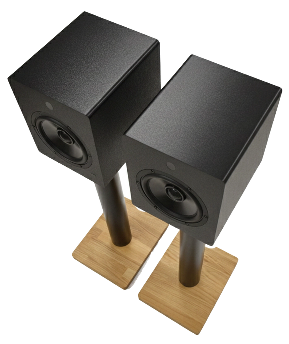 Mitchell Acoustics uStream Stand(F) Speaker Floor Stands Pair - Black