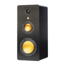 Mitchell Acoustics uStream Three Active Stereo Wireless Bookshelf Speakers Pair with HDMI Black