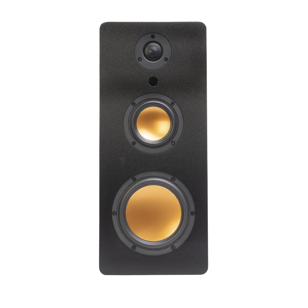 Mitchell Acoustics uStream Three Active Stereo Wireless Bookshelf Speakers Pair with HDMI Black