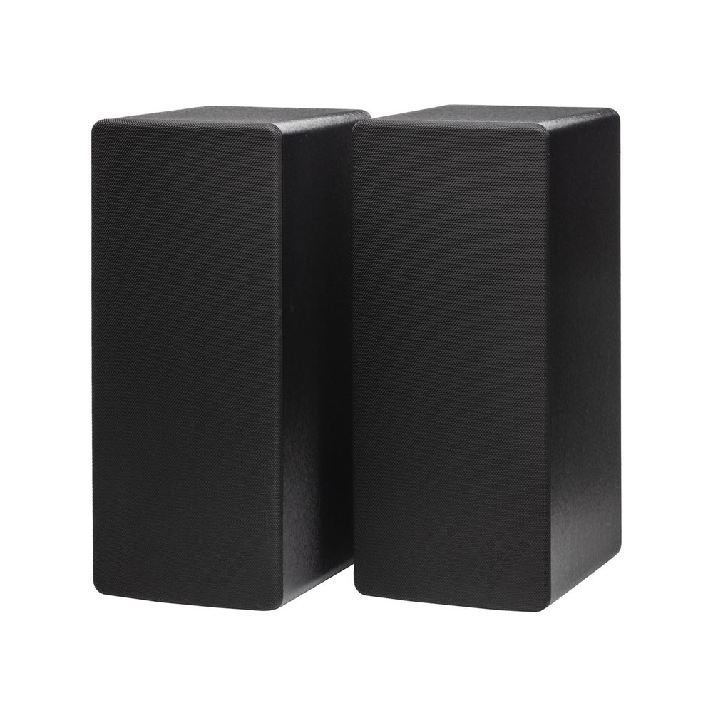 Mitchell Acoustics uStream Three Active Stereo Wireless Bookshelf Speakers Pair with HDMI Black