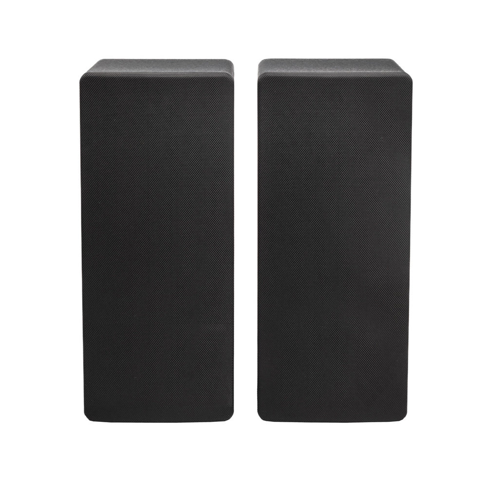 Mitchell Acoustics uStream Three Active Stereo Wireless Bookshelf Speakers Pair with HDMI Black