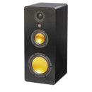 Mitchell Acoustics uStream Three Active Stereo Wireless Bookshelf Speakers Pair with HDMI Black