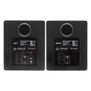 Mitchell Acoustics uStream Two Active Stereo Bookshelf Speakers with uStream Floor Stands Pair - Black