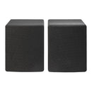 Mitchell Acoustics uStream Two Active Stereo Bookshelf Speakers with uStream Floor Stands Pair - Black