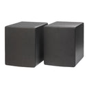 Mitchell Acoustics uStream Two Active Stereo Bookshelf Speakers with uStream Floor Stands Pair - Black