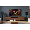 Mitchell Acoustics uStream Two Active Stereo Bookshelf Speakers with uStream Floor Stands Pair - Black