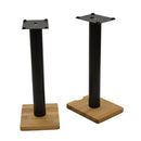Mitchell Acoustics uStream Two Active Stereo Bookshelf Speakers with uStream Floor Stands Pair - Black
