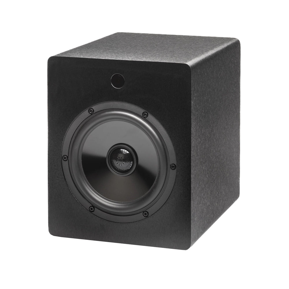 Mitchell Acoustics uStream Two Active Stereo Wireless Bookshelf Speakers Pair with HDMI Black