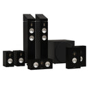 Monitor Audio Bronze 300 7G 7.1.2 Home Cinema Surround Sound Speakers Package Black Black