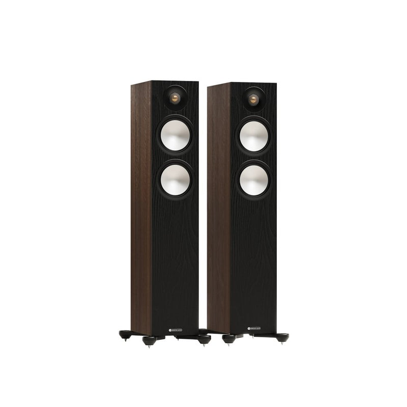 Monitor Audio Bronze 300 7G Series 5.1 Home Cinema Speakers Package Walnut Walnut