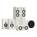 Monitor Audio Bronze 300 7G Series 5.1 Home Cinema Speakers Package White White