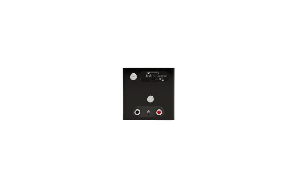 Monitor Audio Radius 1 4G Series Bookshelf Speakers Pair - Black Black