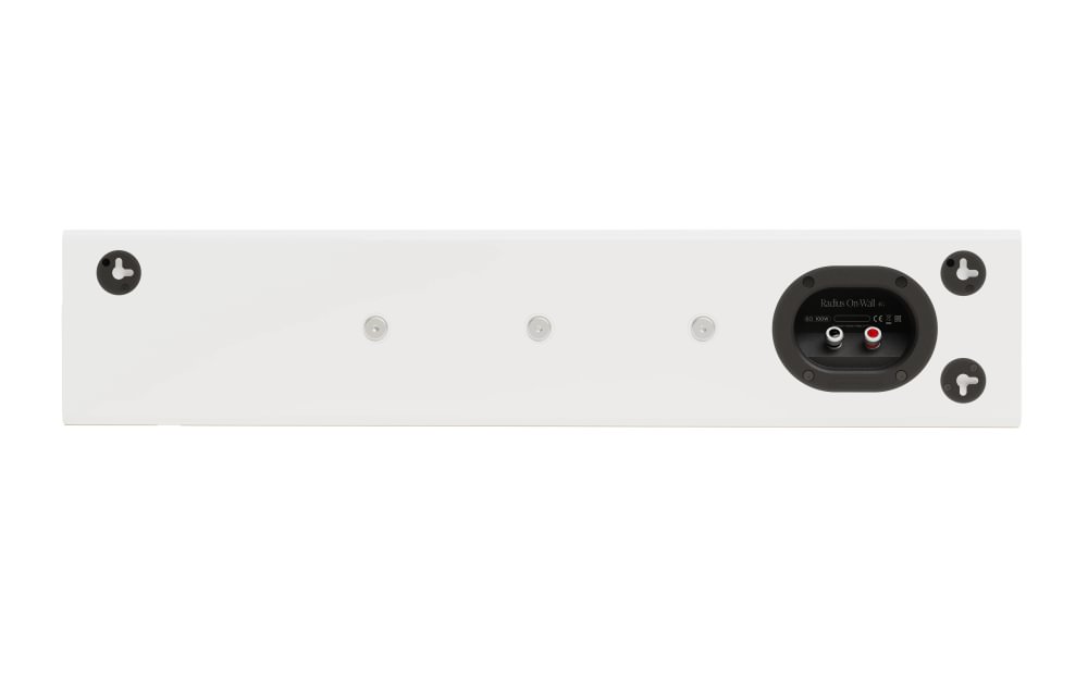 Monitor Audio Radius On-Wall 4G Series Slim 2-Way Single Speaker - White White