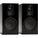 Monitor Audio Silver 100 8G 3-Way Bookshelf Speakers Pair High Gloss Black Balck