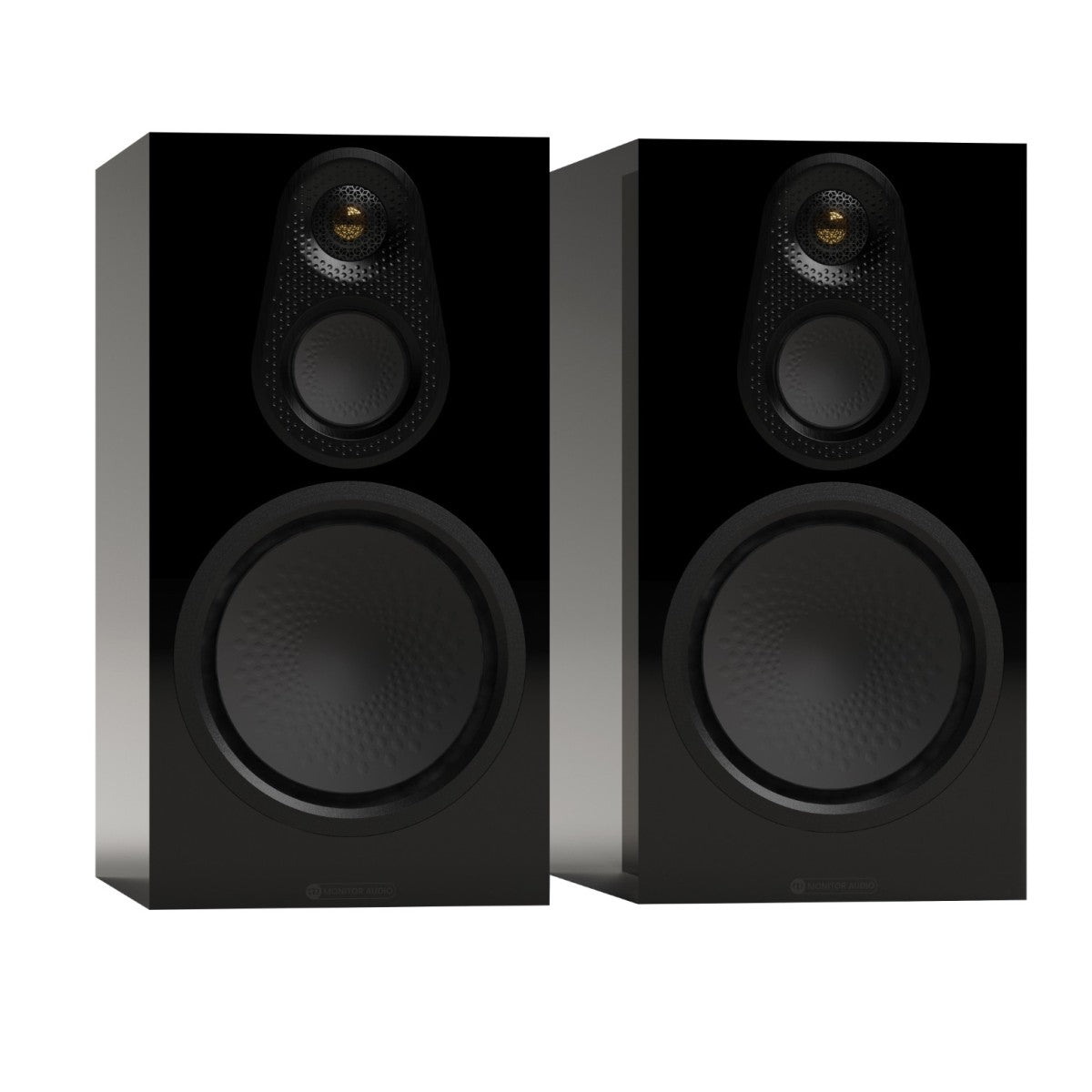 Marantz Model 70 Amplifier with Monitor Audio Silver 100 8G Bookshelf Speakers Pair HiFi Package Black