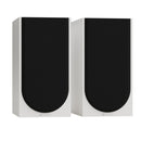 Marantz Model 70 Amplifier Silver with Monitor Audio Silver 100 8G Bookshelf Speakers Pair White HiFi Package