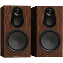 Monitor Audio Silver 100 8G 3-Way Bookshelf Speakers Pair Walnut Walnut