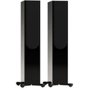 Monitor Audio Silver 300 8G 3-Way Floorstanding Speakers Pair High Gloss Black Black