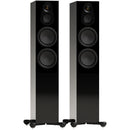 Monitor Audio Silver 300 8G 3-Way Floorstanding Speakers Pair High Gloss Black Black