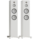Monitor Audio Silver 300 8G 3-Way Floorstanding Speakers Pair Satin White White