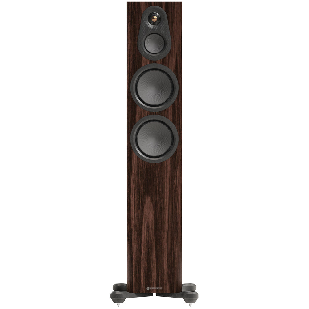 Monitor Audio Silver 300 8G 3-Way Floorstanding Speakers Pair Walnut Walnut