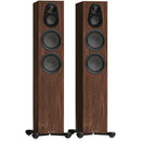 Monitor Audio Silver 300 8G 3-Way Floorstanding Speakers Pair Walnut Walnut