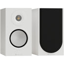 Monitor Audio Silver 50 8G Two-Way Bookshelf Speakers Pair Satin White White