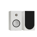 Marantz Model 70 Amplifier Silver with Monitor Audio Silver 50 8G Bookshelf Speakers Pair White HiFi Package
