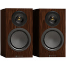 Monitor Audio Silver 50 8G Two-Way Bookshelf Speakers Pair Walnut Walnut