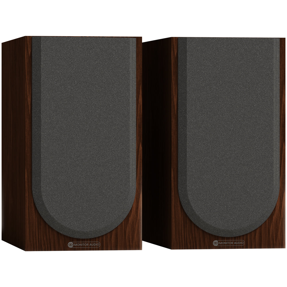 Monitor Audio Silver 50 8G Two-Way Bookshelf Speakers Pair Walnut Walnut
