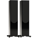Monitor Audio Silver 500 8G 3-Way Floorstanding Speakers Pair High Gloss Black Black